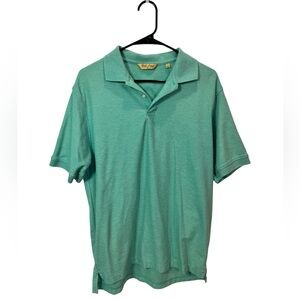 Roundtree & Yorke Aqua Polo Shirt